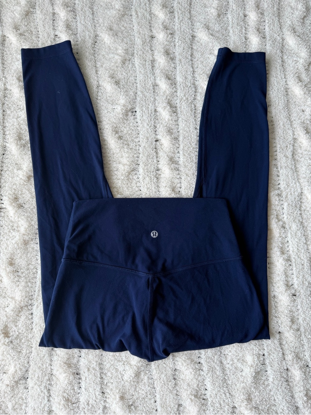 Lululemon align 25” navy blue high rise leggings size 6